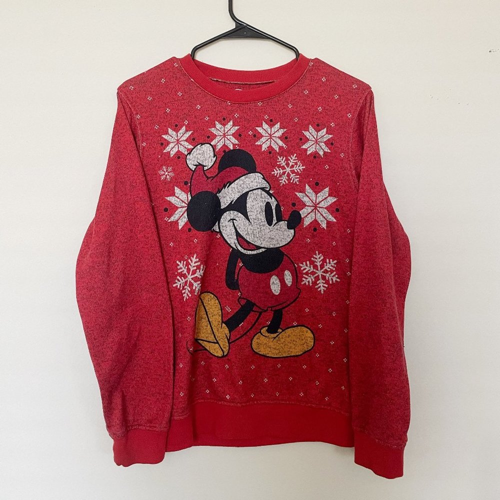 Disney Mickey Mouse Christmas Sweatshirt